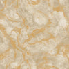 Metallic Beige Faux Feel Wallpaper, Rich Textured Wallcovering, Large 114 sqft Roll, Washable, Gold Rusted Effect, Abstract Wallpaper, Brown - Walloro High End Wallcoverings & More