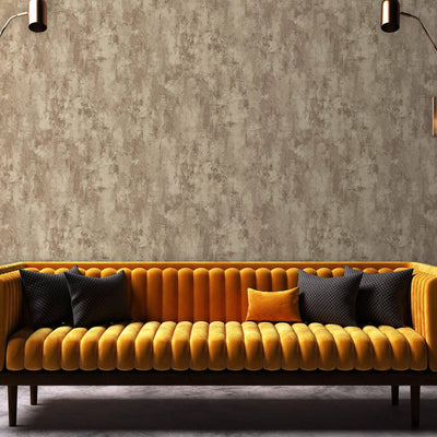 Modern Abstract Distressed Wallpaper, Rich Textured Embossed Wallcovering, Traditional, Elegant Wallpaper, Extra Large 114 sq ft Roll, Beige - Adawall -Houston Wallpaper Store - Walcoverings, Curtains & Wall Panels
