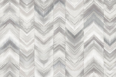 Modern Chevron Wall Mural, White Oversized Large Herringbone Wallpaper, Custom Size Geometric Wall Covering, Non-Woven, Non-Pasted, Removable - Adawall -Houston Wallpaper Store - Walcoverings, Curtains & Wall Panels