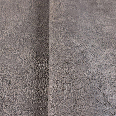 Modern Dark Gray Embossed Wallpaper, Home Wall Decor, Aesthetic Wallpaper, Textured Wallcovering Non-Adhesive - 41.7”W X 393”H - Adawall -Houston Wallpaper Store - Walcoverings, Curtains & Wall Panels