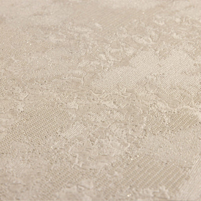 Modern Deep Embossed Wallpaper, Light Tan Solid Color Plain Elegant Sparkling Glittering Wallcovering, Easy Clean, Abstract, Plain, Non-Woven - Adawall -Houston Wallpaper Store - Walcoverings, Curtains & Wall Panels