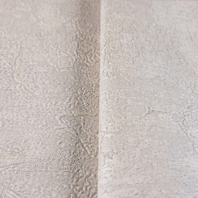 Modern Gray Embossed Wallpaper, Home Wall Decor, Aesthetic Wallpaper, Textured Wallcovering Non-Adhesive - 41.7”W X 393”H - Adawall -Houston Wallpaper Store - Walcoverings, Curtains & Wall Panels