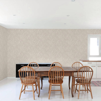 Modern Gray Embossed Wallpaper, Home Wall Decor, Aesthetic Wallpaper, Textured Wallcovering Non-Adhesive - 41.7”W X 393”H - Adawall -Houston Wallpaper Store - Walcoverings, Curtains & Wall Panels