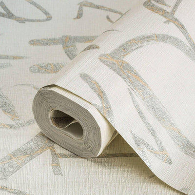 Modern Letters Wallpaper, Rich Textured Wallcovering, Traditional, Kids Room, Large 114 sq ft Roll, Washable, Alphabets Wallpaper, White - Adawall -Houston Wallpaper Store - Walcoverings, Curtains & Wall Panels