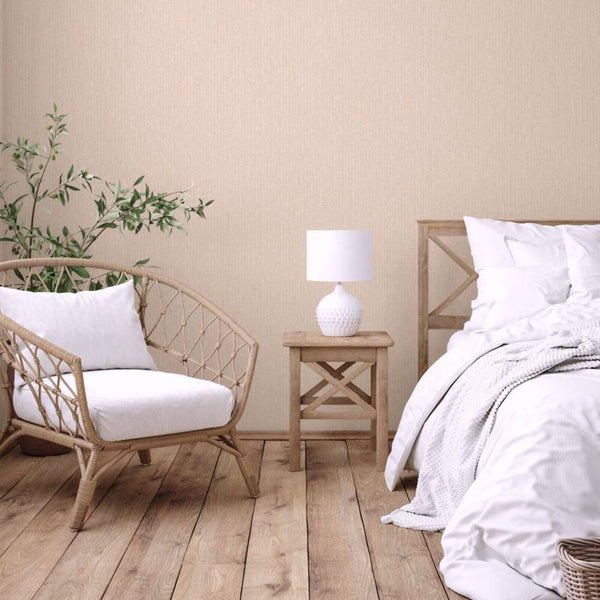 Modern Plain 3D Embossed Wallpaper, Rose Gold Solid Neutral Colors Seamless Classic Wallcovering, Solid Color Minimalist Wall Decor - Adawall -Houston Wallpaper Store - Walcoverings, Curtains & Wall Panels