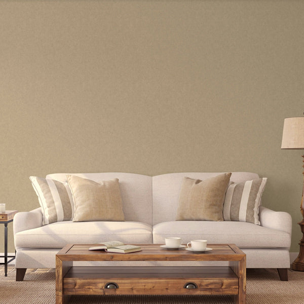 Modern Solid Color Embossed Textured Wallpaper, Dark Beige Contemporary Wallcovering, Monochromatic, Non-Woven - Adawall -Houston Wallpaper Store - Walcoverings, Curtains & Wall Panels