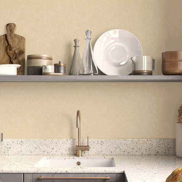 Modern Solid Color Embossed Textured Wallpaper, Light Neutral Contemporary Wallcovering, Monochromatic, Non-Woven - Adawall -Houston Wallpaper Store - Walcoverings, Curtains & Wall Panels