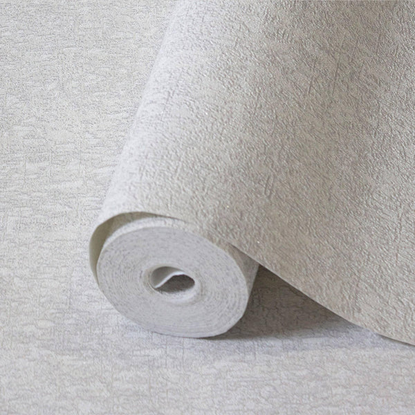 Modern Textured Wallpaper, Light Gray Solid Color Sparkling Light Neutral Colors Non-Pasted Wallcovering, Plain Abstract Design - Adawall -Houston Wallpaper Store - Walcoverings, Curtains & Wall Panels
