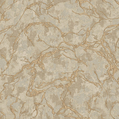 Modern Veined Texture Metallic Wallpaper, Brown, Copper Modern 3D Embossed Marble Metallic Accents, Industrial Deign - Adawall -Houston Wallpaper Store - Walcoverings, Curtains & Wall Panels