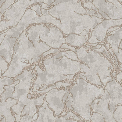 Modern Veined Texture Metallic Wallpaper, Gray, Copper Modern 3D Embossed Marble Metallic Accents, Industrial Deign - Adawall -Houston Wallpaper Store - Walcoverings, Curtains & Wall Panels