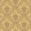 Modern Yellow Damask Wallpaper, Home Wall Decor, Aesthetic Wallpaper, Textured Wallcovering Non-Adhesive and Non-Peel and Stick - Adawall -Houston Wallpaper Store - Walcoverings, Curtains & Wall Panels