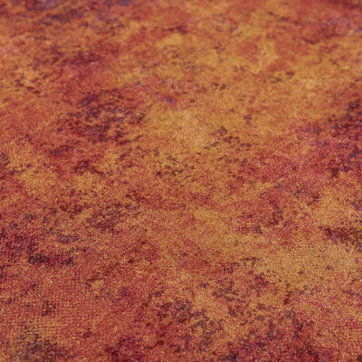 Orange Red Industrial Metallic Rustic Wallpaper, 3D Embossed Modern Worn-Out Style Distressed Weathered - Adawall -Houston Wallpaper Store - Walcoverings, Curtains & Wall Panels