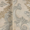 Oriental Elegant Damask Deep Embossed Wallpaper, Beige Metallic Accents 3D Textured Wallcovering, Traditional, Extra Large 114 sq ft Roll, Washable, Luxury - Walloro High End Wallcoverings & More