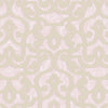 Pink Lace Trellis Wallpaper, Shiny Silver Gold Patterns Faded Colors Damask Design - Adawall -Houston Wallpaper Store - Walcoverings, Curtains & Wall Panels