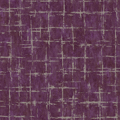 Purple Abstract Metallic Lines Wallpaper, 3D Deep Embosed Silver Gold Rustic Geometric Interior Decor - Adawall -Houston Wallpaper Store - Walcoverings, Curtains & Wall Panels