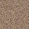 Round Geometric Shapes Deep Embossed Wallpaper, Brown Shiny Surface Textured Wall Accent Decor - Adawall -Houston Wallpaper Store - Walcoverings, Curtains & Wall Panels