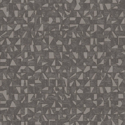 Shimmering Geometric Shapes Wallpaper, Tan, Gray Deep Embossed Asymmetrical Design Wallcovering - Adawall -Houston Wallpaper Store - Walcoverings, Curtains & Wall Panels