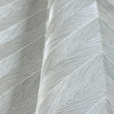 Silver Shiny Chevron Wallpaper, Deep Embossed Luxury Shimmering Geometric Pattern Wall Paper, Large Non-Pasted 114 sq ft Roll - Adawall -Houston Wallpaper Store - Walcoverings, Curtains & Wall Panels