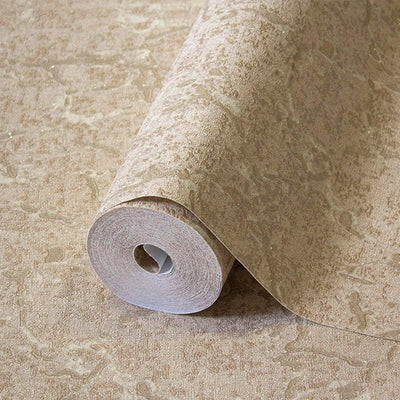 Sleek Abstract Embossed Wallpaper, Beige, Rich Textured Plain Modern Shimmering Wall Decor, Non-Woven Wallcovering - Adawall -Houston Wallpaper Store - Walcoverings, Curtains & Wall Panels