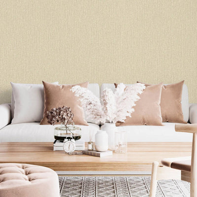Solid Color Embossed Modern Wallpaper, Beige, Neutral Colors Contemporary Textured Wallcovering, Durable 114 sq ft Roll - Adawall -Houston Wallpaper Store - Walcoverings, Curtains & Wall Panels
