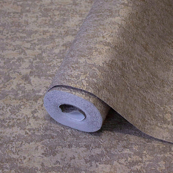 Solid Color Modern Embossed Wallpaper, Light Brown Plain Abstract Distressed Home Wall Decor, Non-Woven, Non-Pasted, Large Roll - Adawall -Houston Wallpaper Store - Walcoverings, Curtains & Wall Panels