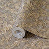 Stylish Baroque Deep Embossed Wallpaper, Tan, Brown Timeless Damask Ornate Patterns Sparkling Wallcovering, Elegant Washed Colors Design - Adawall -Houston Wallpaper Store - Walcoverings, Curtains & Wall Panels