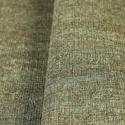 Stylish Fabric Textured Wallpaper, Green Modern Linen Style Abstract Minimalist Non-Pasted Wall Paper, Wallcovering - Adawall -Houston Wallpaper Store - Walcoverings, Curtains & Wall Panels