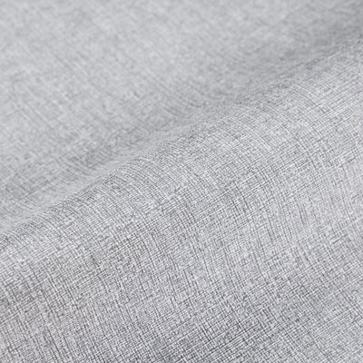 Stylish Fabric Textured Wallpaper, Light Gray Modern Linen Style Abstract Minimalist Non-Pasted Wall Paper, Wallcovering - Adawall -Houston Wallpaper Store - Walcoverings, Curtains & Wall Panels