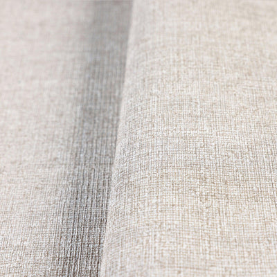 Stylish Fabric Textured Wallpaper, Light Tan Modern Linen Style Abstract Minimalist Non-Pasted Wall Paper, Wallcovering - Adawall -Houston Wallpaper Store - Walcoverings, Curtains & Wall Panels