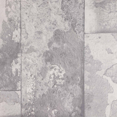 Stylish Rusted Gray Stone Metallic Wallpaper, Realistic 3D Embossed Industrial Wall Decor, Aesthetic Wallcovering - Adawall -Houston Wallpaper Store - Walcoverings, Curtains & Wall Panels