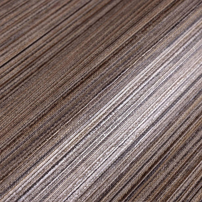 Stylish Thin Stripes Wallpaper, Brown 3D Deep Embossed Wallcovering for Interior Design Ideas, Modern Striped Large 114 sq ft Roll - Adawall -Houston Wallpaper Store - Walcoverings, Curtains & Wall Panels