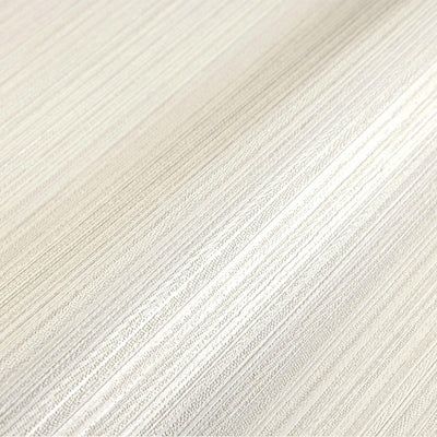 Stylish Thin Stripes Wallpaper, White 3D Deep Embossed Wallcovering for Interior Design Ideas, Modern Striped Large 114 sq ft Roll - Adawall -Houston Wallpaper Store - Walcoverings, Curtains & Wall Panels