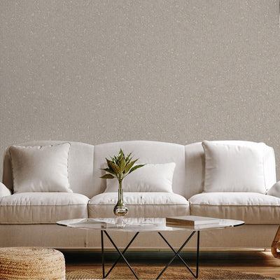 Tan Classic Textured Metallic Accent Wallpaper, 3D Embossed Glitter Shimmer Elegant Wallcovering - Adawall -Houston Wallpaper Store - Walcoverings, Curtains & Wall Panels