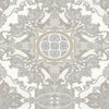 Timeless Design 3D Embossed Damask Wallpaper, Silver, White Luxury Velvet Feeling Wallcovering, Large 114 sq ft Roll - Adawall -Houston Wallpaper Store - Walcoverings, Curtains & Wall Panels