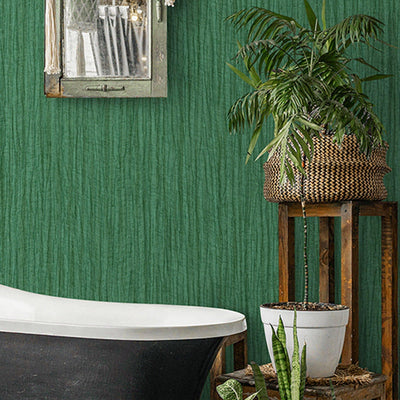 Timeless Embossed Solid Color Wallpaper, Green Sparkling Glitter 3D Textured Wall Decor, Washable, Hotel Collection Wall Decoration - Adawall -Houston Wallpaper Store - Walcoverings, Curtains & Wall Panels