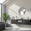 Timeless Embossed Solid Color Wallpaper, White Sparkling Glitter 3D Textured Wall Decor, Washable, Hotel Collection Wall Decoration - Adawall -Houston Wallpaper Store - Walcoverings, Curtains & Wall Panels
