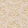 Timeless Velvet Feel Damask Embossed Wallpaper, Cream, Light Gold 3D Textured, Flocked, Washable, Luxury Wall Decoration - Adawall -Houston Wallpaper Store - Walcoverings, Curtains & Wall Panels