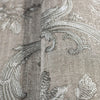 Timeless Velvet Feel Damask Embossed Wallpaper, Silver 3D Textured, Flocked, Washable, Luxury Wall Decoration - Walloro High End Wallcoverings & More