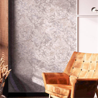 Vein Marble Embossed Wallpaper, Gray Home Wall Decor, Aesthetic Wallpaper, Textured Wallcovering Non-Adhesive, Large 177 sq ft Roll - Adawall -Houston Wallpaper Store - Walcoverings, Curtains & Wall Panels