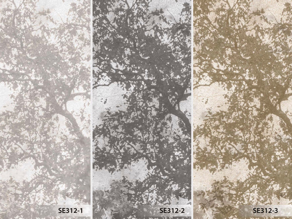 Vintage Trees Scenic Wall Mural, Light Beige Nature Theme Wallpaper, Oversized Landscape Scene Custom Size Wall Art, Non-Woven, Non-Pasted, Removable - Adawall -Houston Wallpaper Store - Walcoverings, Curtains & Wall Panels