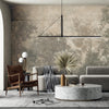 Vintage Trees Scenic Wall Mural, Light Beige Nature Theme Wallpaper, Oversized Landscape Scene Custom Size Wall Art, Non-Woven, Non-Pasted, Removable - Adawall -Houston Wallpaper Store - Walcoverings, Curtains & Wall Panels