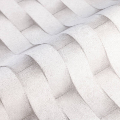 Wall Brick Embossed Cubic Geometric Wallpaper, Home Wall Decor, Aesthetic Wallpaper, Textured Wallcovering Non-Adhesive and Non-Peel - Adawall -Houston Wallpaper Store - Walcoverings, Curtains & Wall Panels