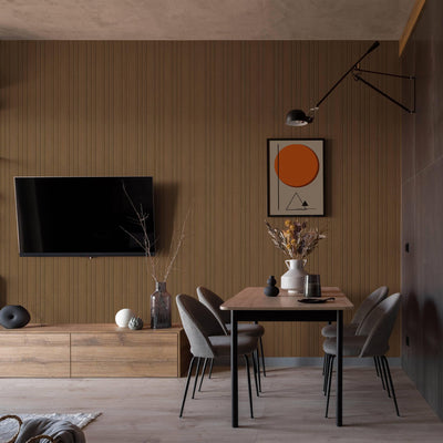 Wood Grain Black Background Wall Panel, PS Wall Home Decoration Panel-Premium Quality - Adawall -Houston Wallpaper Store - Walcoverings, Curtains & Wall Panels