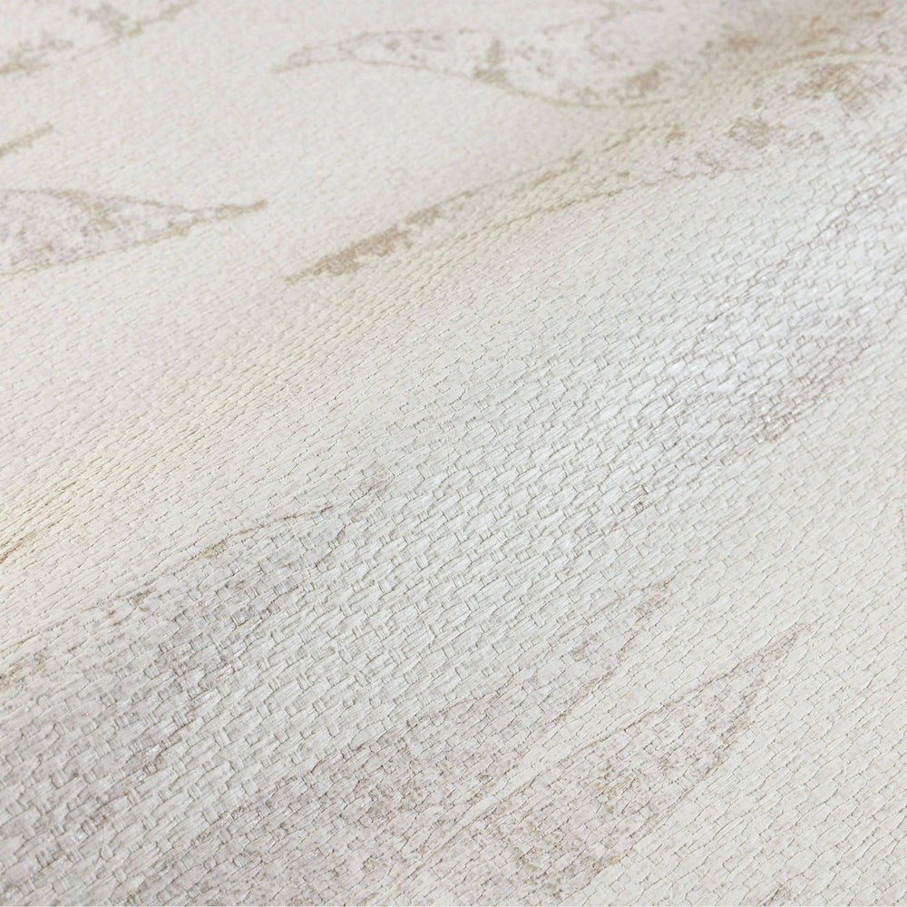 Adawall Wallpaper Store in Houston Washed White Leaf Wallpaper ...