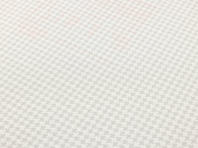 White Classic Houndstooth Wallpaper, Textured Non-Adhesive Wallcovering - Adawall -Houston Wallpaper Store - Walcoverings, Curtains & Wall Panels