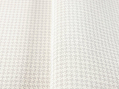 White Classic Houndstooth Wallpaper, Textured Non-Adhesive Wallcovering - Adawall -Houston Wallpaper Store - Walcoverings, Curtains & Wall Panels