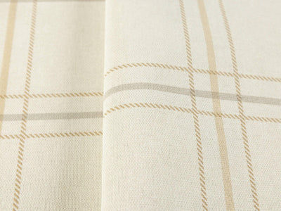 White Large Plaid Textured Wallpaper, Tartan Fabric Pattern Classical Modern Non-Pasted Wallcovering - Adawall -Houston Wallpaper Store - Walcoverings, Curtains & Wall Panels