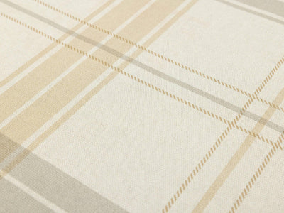 White Large Plaid Textured Wallpaper, Tartan Fabric Pattern Classical Modern Non-Pasted Wallcovering - Adawall -Houston Wallpaper Store - Walcoverings, Curtains & Wall Panels