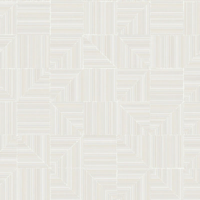 White Modern Geometric Shapes Wallpaper, Embossed Rich Textured Contemporary Wallcovering - Adawall -Houston Wallpaper Store - Walcoverings, Curtains & Wall Panels