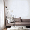 White Sleek Embossed finish Solid Color Wallpaper, Abstract Modern Minimalist Rich Textured Wallcovering - Adawall -Houston Wallpaper Store - Walcoverings, Curtains & Wall Panels